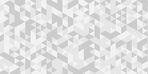 white and gray abstract low polygon banner triangle gradient web template design. background poly mosaic space tile geometric pattern. © MDFAIMIDULISLAM
