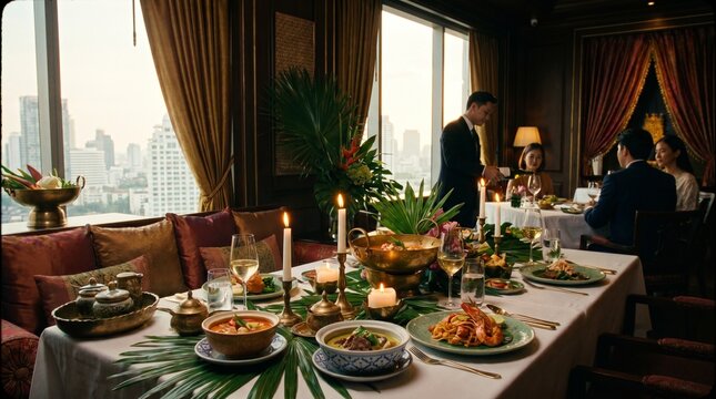 fine dining thaifood