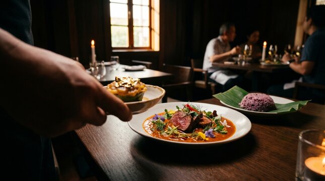 fine dining thaifood