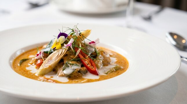 fine dining thaifood