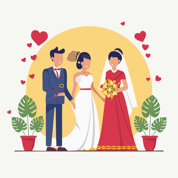 Polyamorous Wedding Celebration