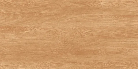 Fotobehang Hout Natural light oak wood texture background, polished wooden surface with organic grain patterns, warm timber material for interior design and flooring  © PK