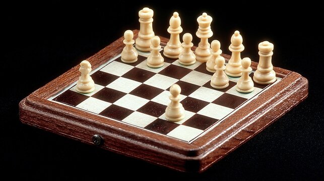 Geometric checkerboard pattern: light beige and dark brown vertical wood grain squares alternating, four rows eight columns full frame, even lighting.