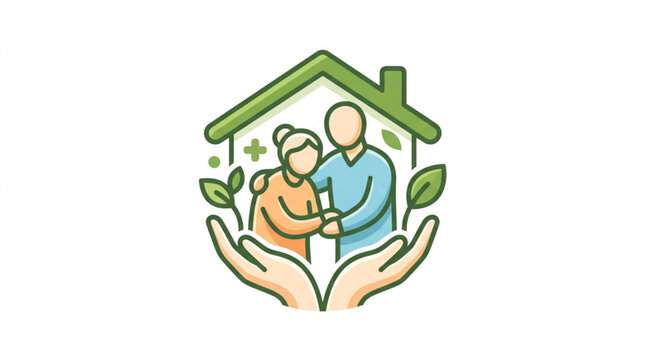 Elderly Couple Care Home Support.