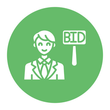 Auction Guest Male Icon