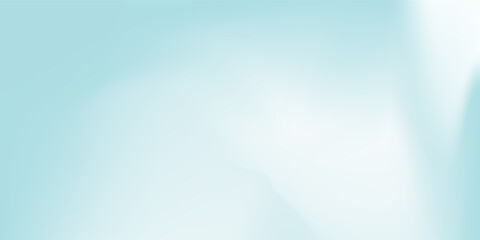 Fototapeta premium Light blue and white gradient background smooth soft glow with subtle vignette abstract minimal tone perfect for clean digital wallpaper product design or calming visual templates