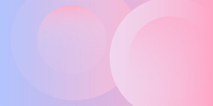 abstract background .blue and pink gradation. circle effect style, layered translucent circles creating a dreamy, romantic, and elegant abstract design. abstract circle background.