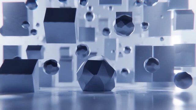 Abstract geometric shapes