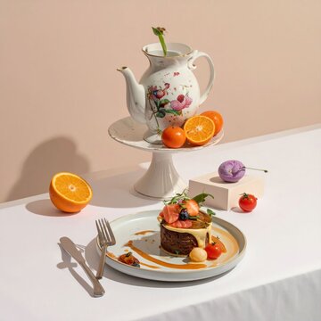 Gourmet dessert