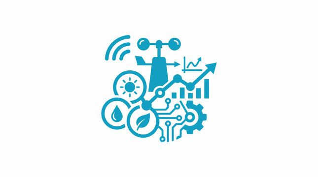 Sustainable technology and innovation concept.