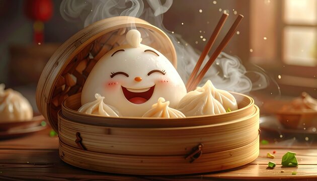 Happy dumpling