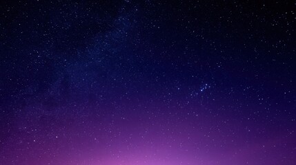 Fototapeta premium Night sky with stars and galaxy view