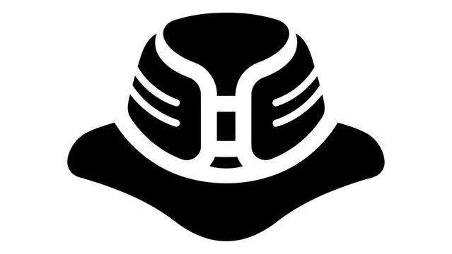 Neck heating therapy collar icon