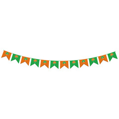 Obraz premium St. Patricks Day Flag Decoration