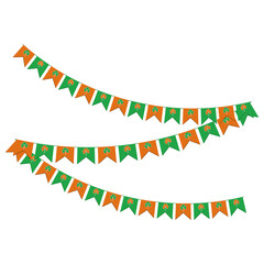 Obraz premium St. Patricks Day Flag Decoration