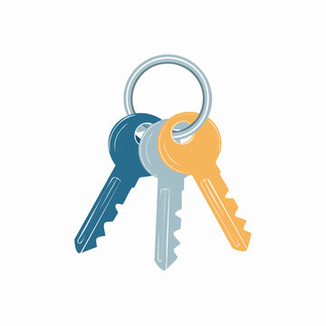 Three Colorful Keys on a Ring