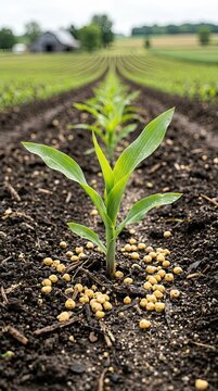 Green Sprout Growth