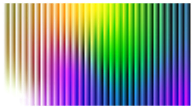 Minimalist vertical line art vector background featuring colorful gradient stripes with white space for modern branding and sleek professional design layouts isolated