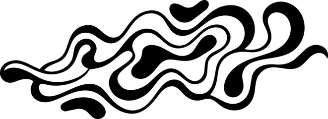 Fototapeta premium Abstract Fluid Organic Liquid