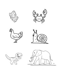 set of animals © Riki