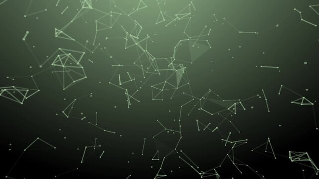Abstract Network Concept: A glowing abstract network of interconnected points and lines against a dark, gradient background, representing data, connectivity, and digital concepts.