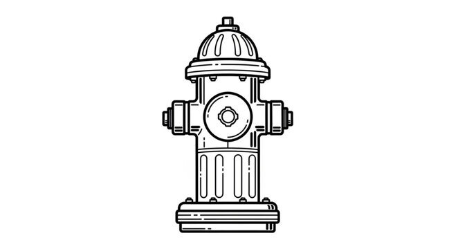 Fire Hydrant Standalone Urban Infrastructure Element.