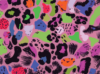 Obraz premium abstract animal skin pattern vector