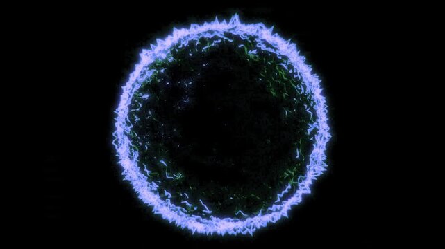 Neural Core Collapse Cyber Reactor Seamless VJ Loop