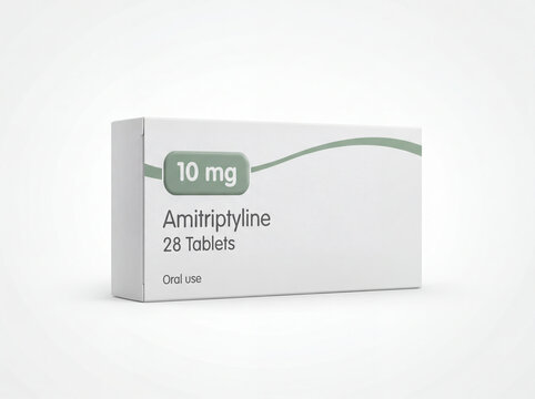 Amitriptyline 10 mg tablets for antidepressant treatment
