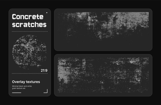 Seamless dark grunge concrete texture, minimal scratches, high detail, black and gray tones