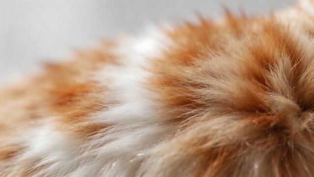 Closeup of animal fur texture