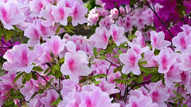 公園のツツジ