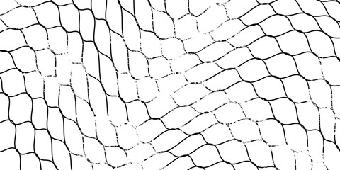 Mesh texture for fishing nets. Grunge pattern for sportswear or soccer goal, volleyball net, basketball hoop, hockey, athletics. Mesh modern net © Alfi