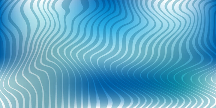 Vector ribbed glass texture background. Blue white grey purple ribbed glass. Mesh gradien