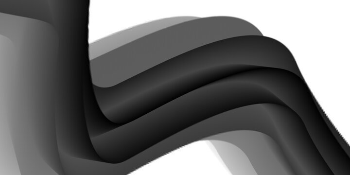 Big gray Wave Background. Smooth Abstract gray Background with Curves and Waves for Design. Soft gradients create a tranquil abstract background with calming textures and forms. 