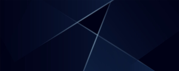 Fototapeta premium Abstract technology background with glowing blue and black gradient geometric design. Modern and futuristic background innovation. Vector illustration.