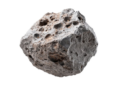Rock Porous Volcanic Stone with Vesicular Texture for Science Visuals