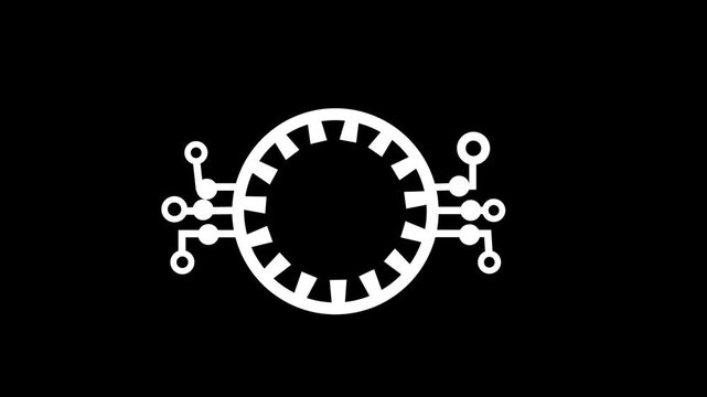 centralized digital hub sending outward signals representing efficient system coordination improving operational performance across worldwide digital networks.
