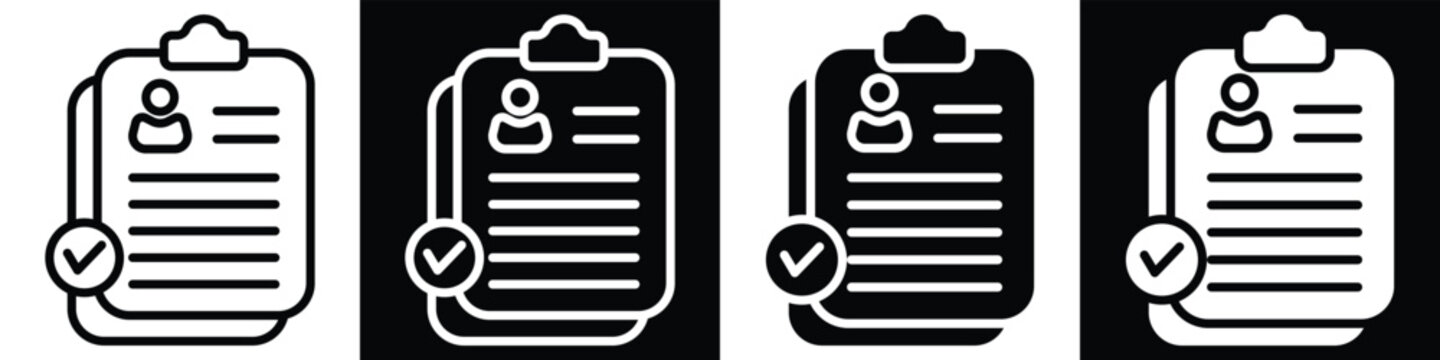 Resume monochrome style