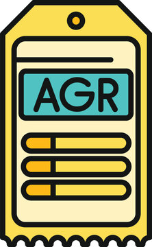 Travel agr boarding pass icon representing booking and journey document