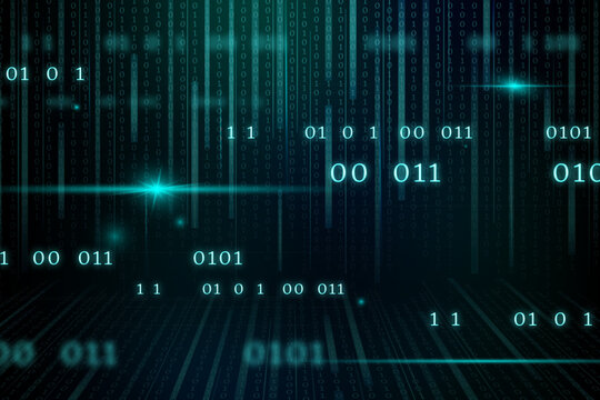 binary code background