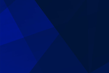 Obraz premium Dark blue abstract geometric background with intersecting polygonal planes.
