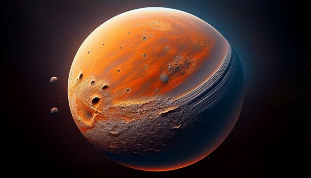 an artist s impression of pluto s moon pluto