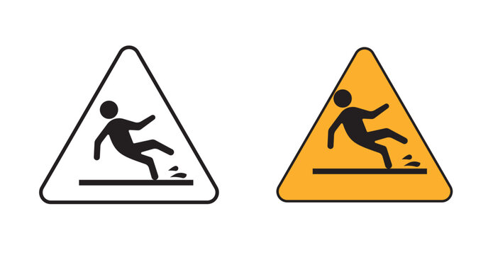 Slippery surface icon