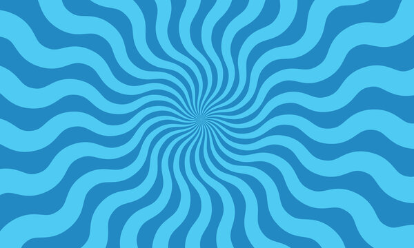 Sunburst Background. Blue sun burst pattern design. sunburst ray pattern for banner, poster, flyer etc