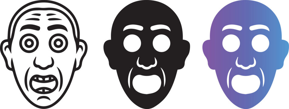 Panic Emotion Icon