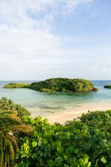 Fototapeta premium Beach on Iriomote Island, Japan, Ryukyu Islands