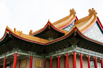 Obraz premium chinese temple roof