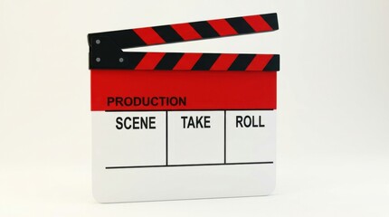 Naklejka premium Professional Film Clapperboard