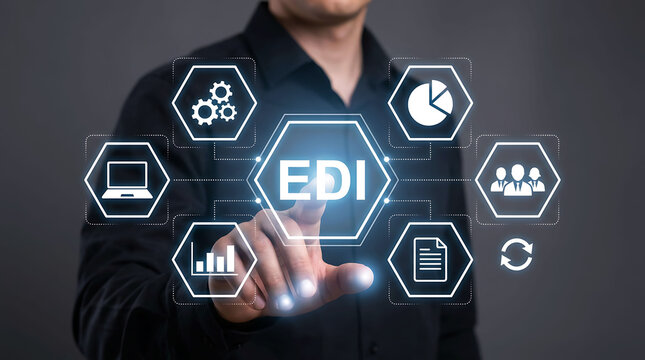 EDI Electronic Data Interchange Digital Workflow Business System